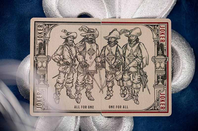 3 Musketeers Playing Cards