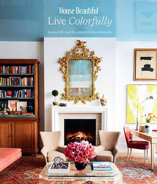 Book cover of HouseBeautiful Live Colorfully
