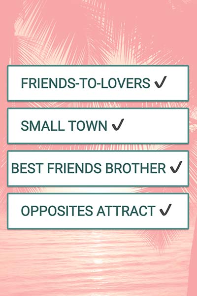BR_AsALastResort_Tropes Friends to lovers - check. Small town - check. Best friends brother - check. Opposites attract - check.