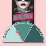 Hype-meter set to the line between under-hyped and appropriately hyped with the book cover and the words: Get Hyped!