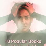 Person in distress with overlay text 10 popular books with unreliable narrators