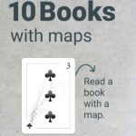 Playing Card Reading Challenge: 10 Books with Maps