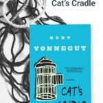 Flatlay of the book Cat's Cradle by Kurt Vonnegut