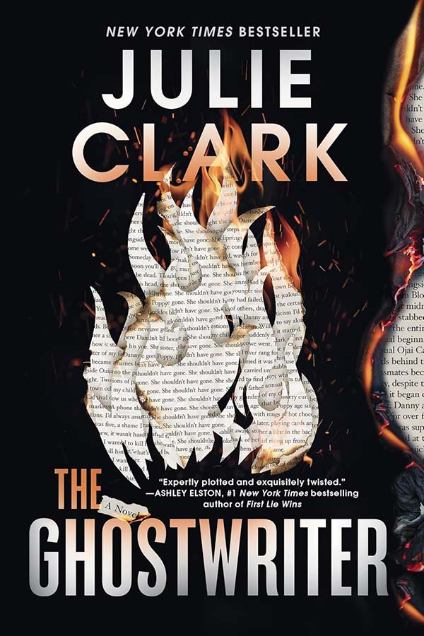 The Ghostwriter by Julie Clark: Beautiful Design, Subtle Suspense, and Secrets That Simmer