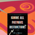 Ignore All Previous Instructions book on abstract background
