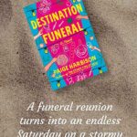 Destination Funeral book in the sand