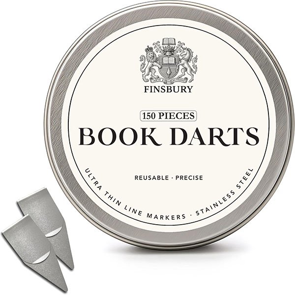 Book Darts in a small round tin
