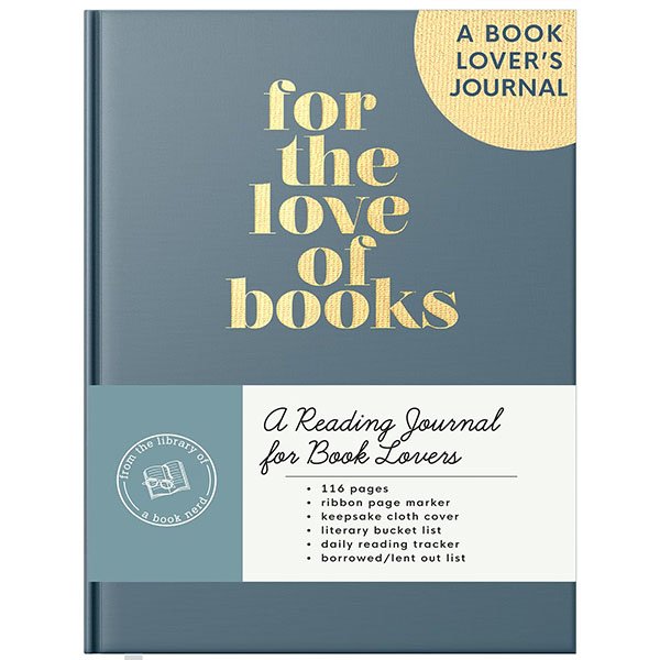 For the love of books reading journal