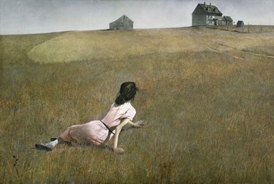 Christina's World painting by Andrew Wyeth