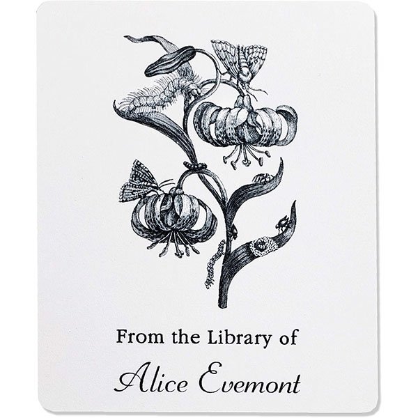 Personalized bookplates
